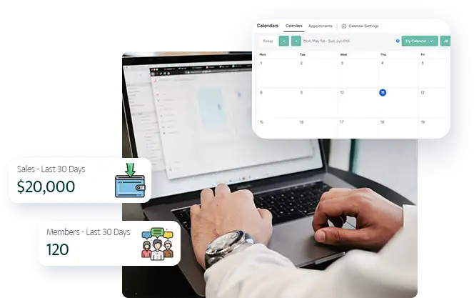 CRM screenshots